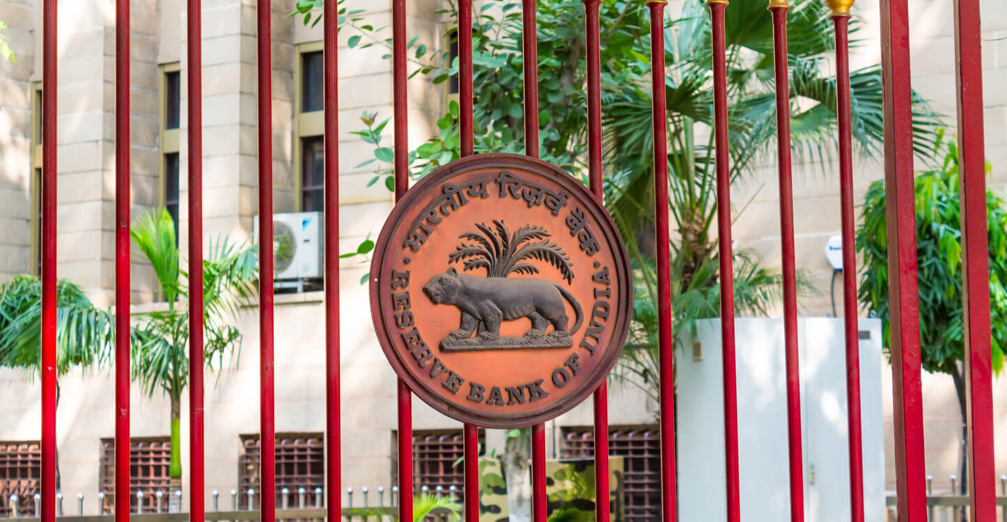 Das Bürogebäude der Reserve Bank of India